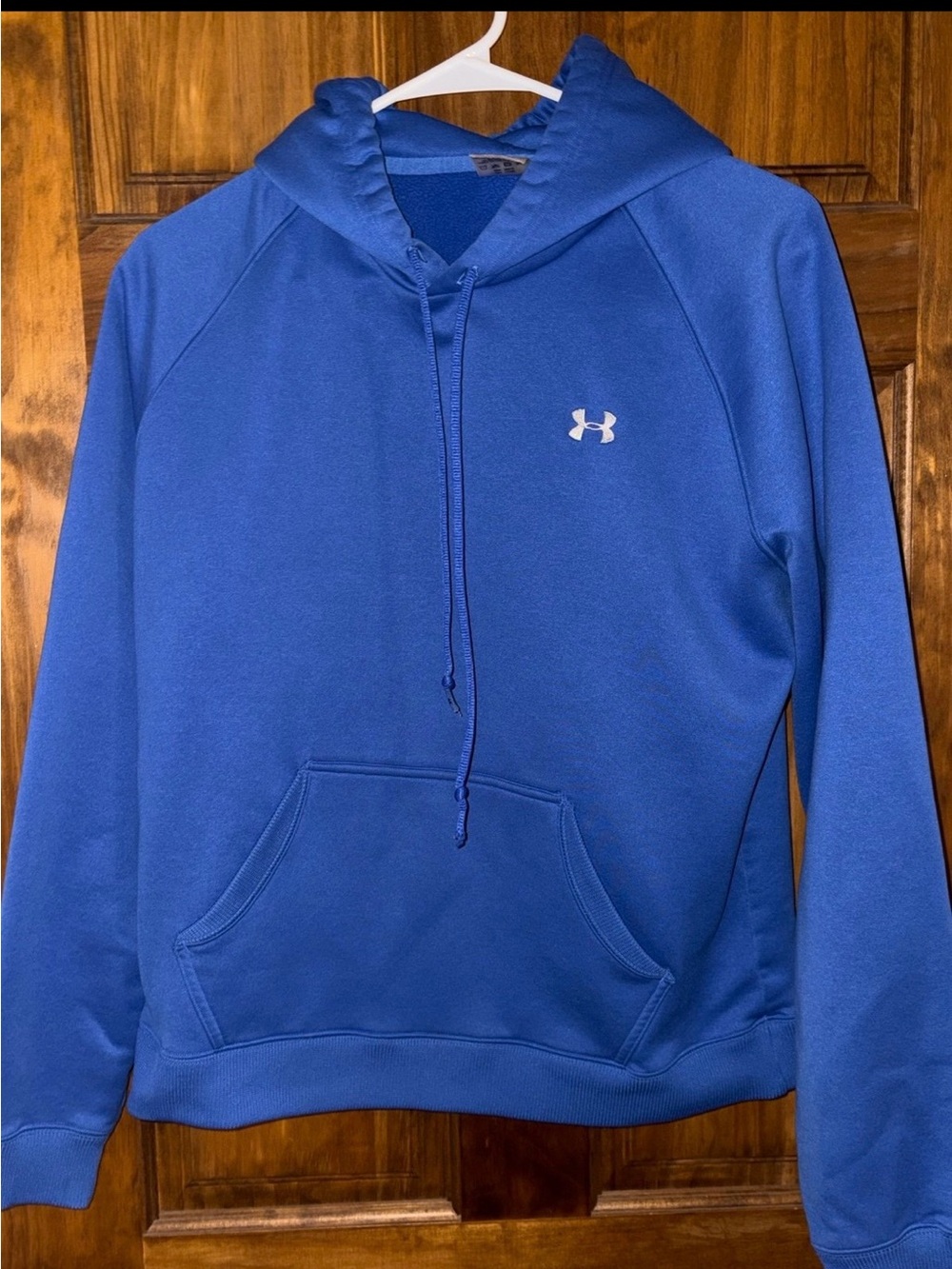 Under Armour Men's Royal Blue Zip-Up Hooded Sweatshirt